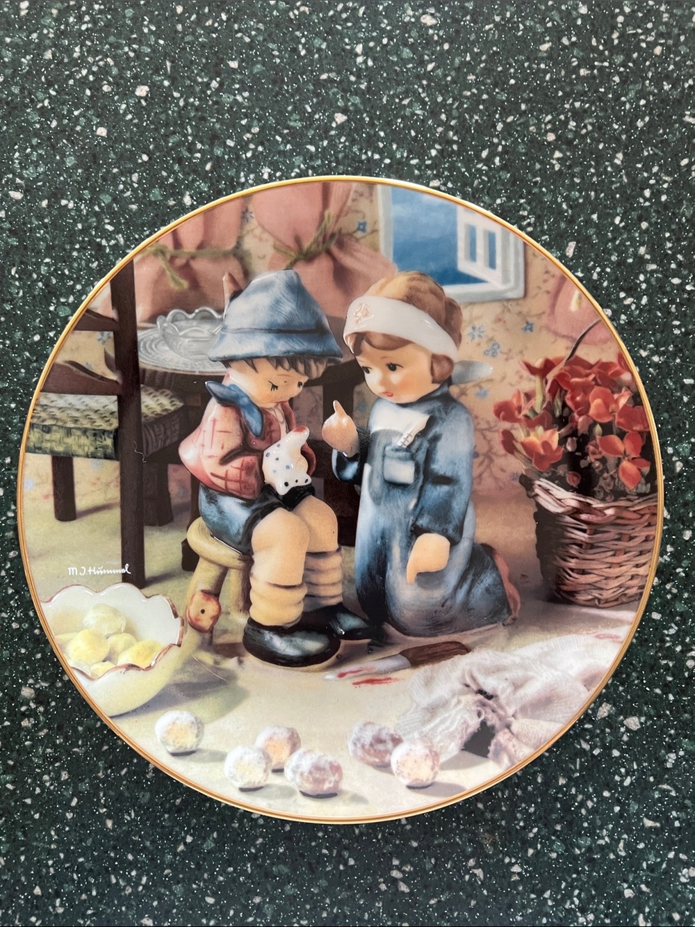 M.J. Hummel “Tender Loving Care” Plate